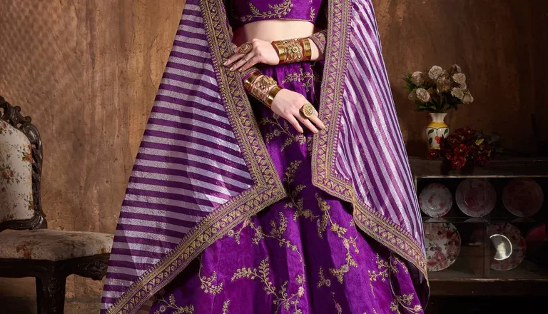 The Royal Charm of Purple Lehenga: Everything You Need to Know